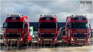 STD Transport - 3X Volvo FH05