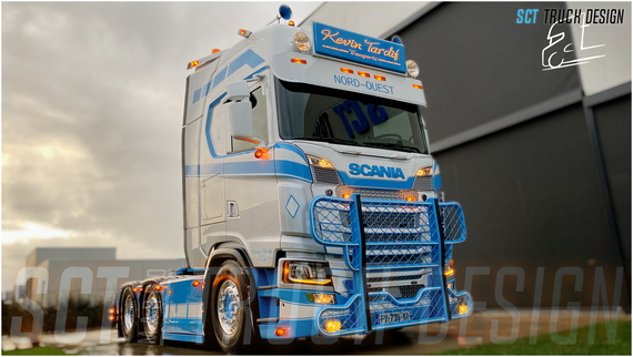 Kevin Tardif Transports - SCANIA NG HIGHLINE 580S