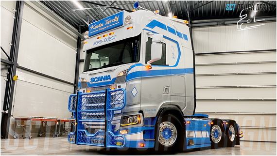 Kevin Tardif Transports - SCANIA NG HIGHLINE 580S