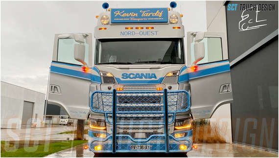Kevin Tardif Transports - SCANIA NG HIGHLINE 580S