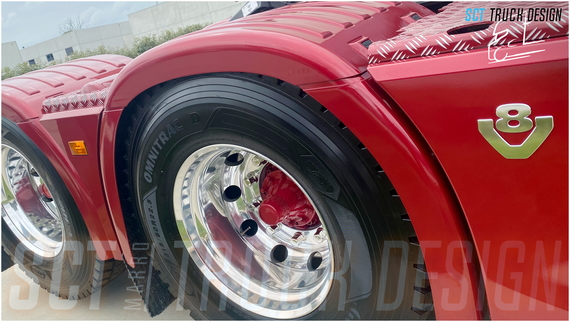 Jultra - Scania NG 650S 6x4 bougie