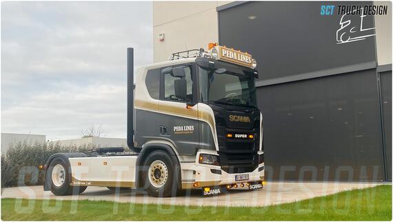 Pedalines - Scania NG R Lowroof
