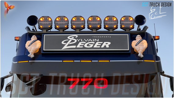 Sylvain Leger - Scania S770 8x4 Convoi Exceptionnel