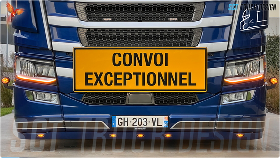 Sylvain Leger - Scania S770 8x4 Convoi Exceptionnel