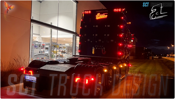 Sylvain Leger - Scania S770 8x4 Convoi Exceptionnel
