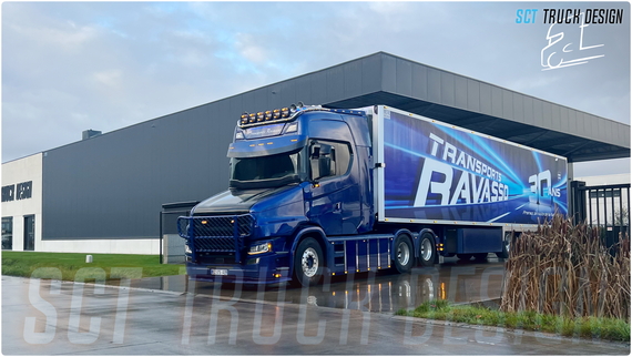 Sentinel Led LAZER lamps Scania NG S Torpedo