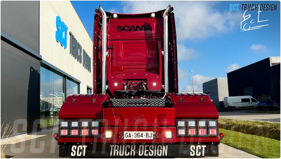 Transports Pinet - Scania NG Update bumper  