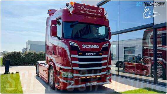 Transport Mingneau - Scania V8 NG R