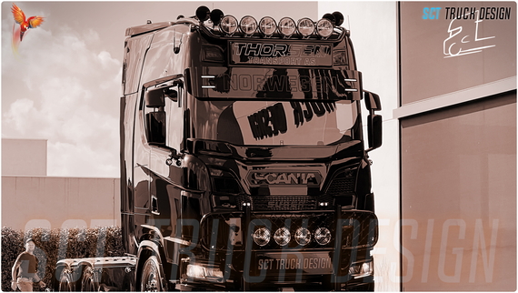 Thorsen Transport  - Scania V8 Norwegen