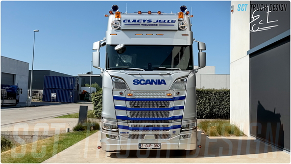 Jelle Claeys - Scania V8 NG S Highline