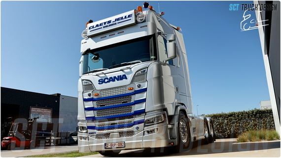 Jelle Claeys - Scania V8 NG S Highline