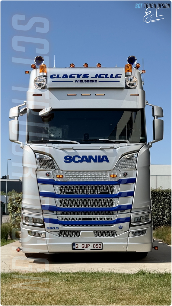 Jelle Claeys - Scania V8 NG S Highline