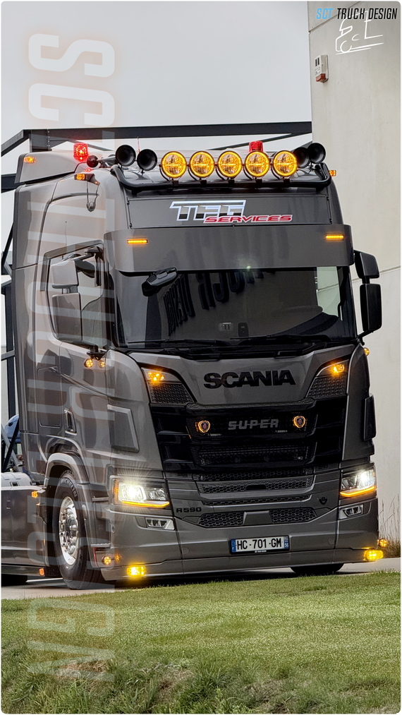 TFG Services - Scania V8 NG R590